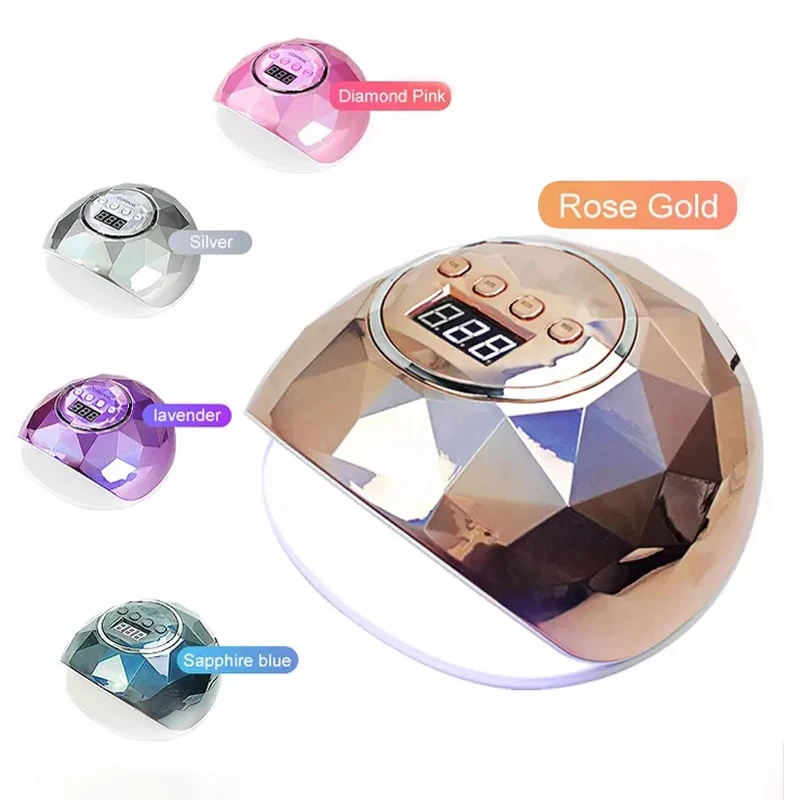 86w Nail Lamp For Nails Nail Dryer Machine With Smart Sensor Sun Led Uv Lamp