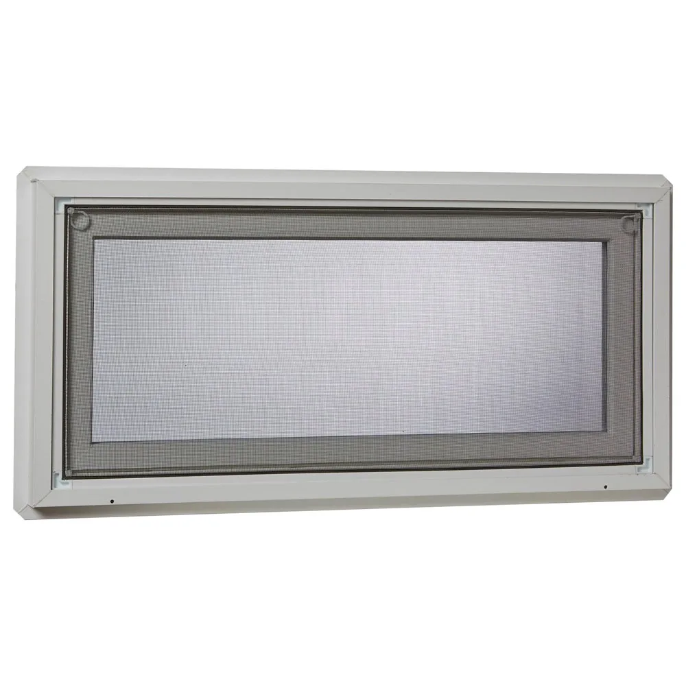 Custom design double glass upvc hopper window price per square meter