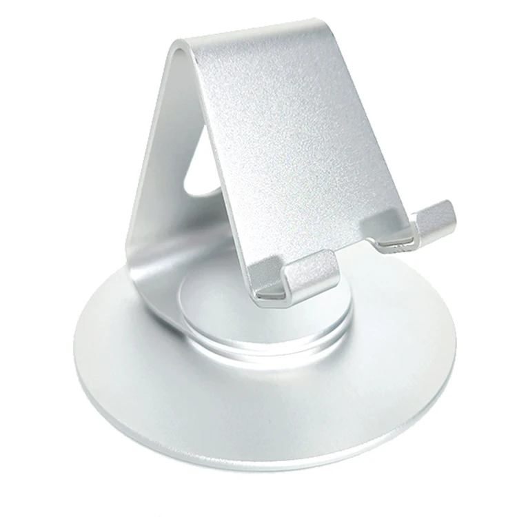 Новое поступление, подставка для смартфона, настольная Поворотная подставка для планшета, алюминиевая портативная вращающаяся на 360 Градусов Подставка для планшетного ПК, держатель для стола