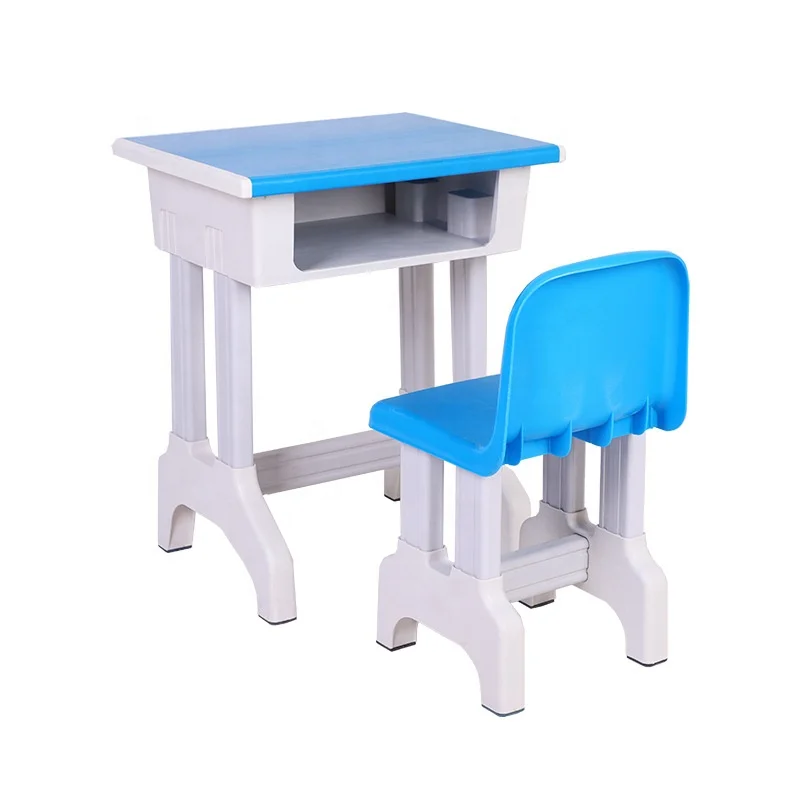 Kindergarten Furniture Set Plastic Preschool Classroom Primary School Desk and Chair for Kids Reading Study Learning
