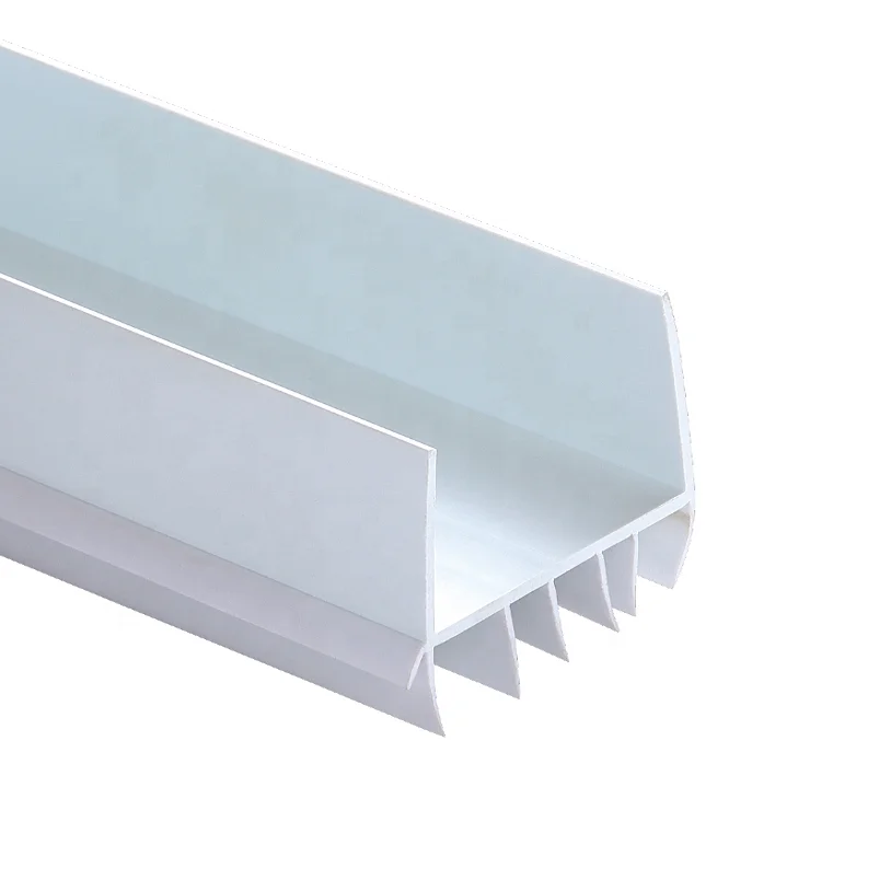 Manufacturer Low-Priced Customized U-Shaped Soundproof PVC Wooden Door Garage Dust Door Bottom Sweep