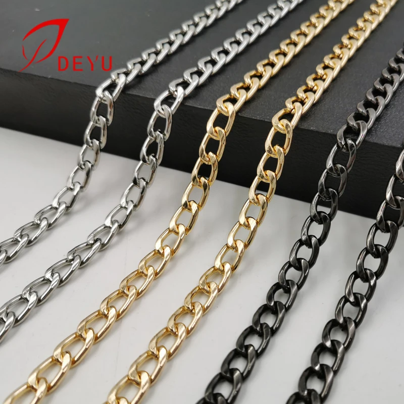 2.0mm thickness NK chain High quality metal bag chain for bagsbag chain strap