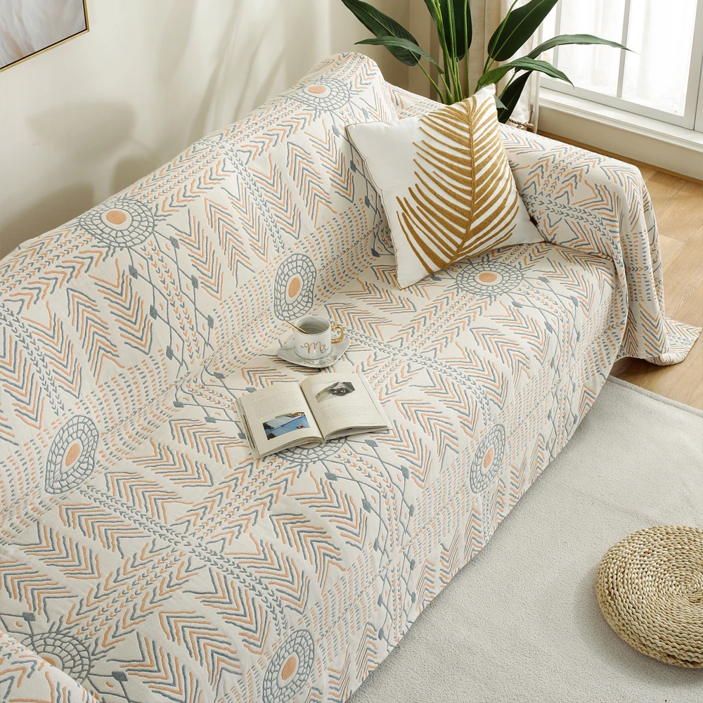 
Bohemian cotton sofa cover cotton cover cotton cover cloth four seasons general sofa cushion blanket towel quilt 