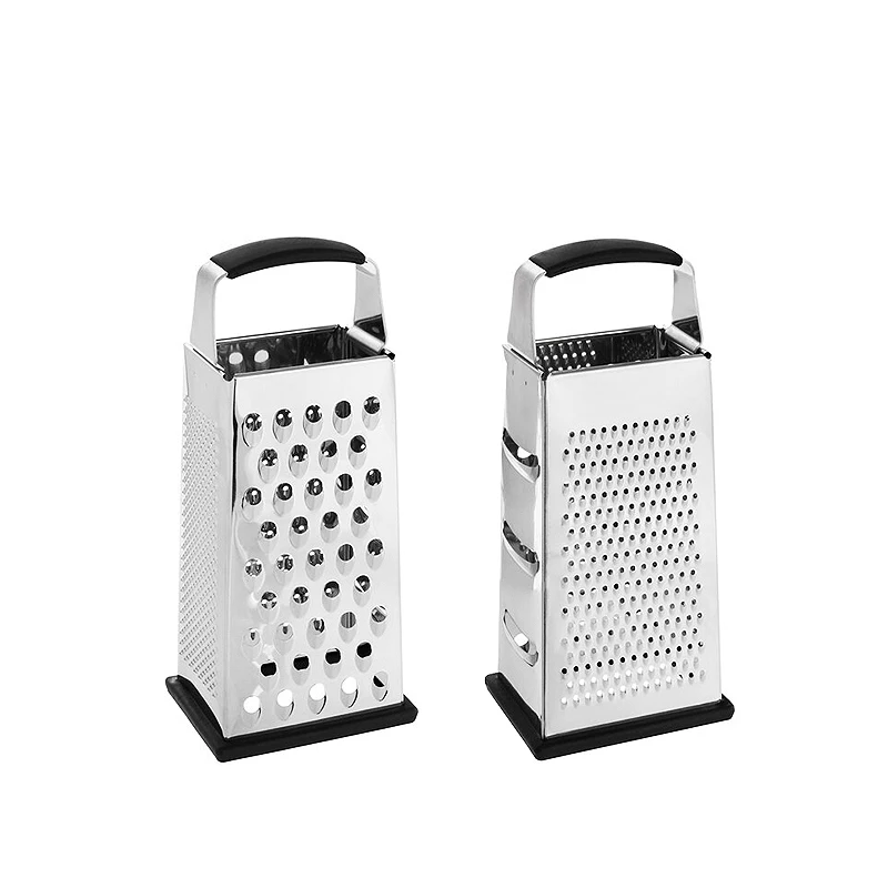 Multipurpose Kitchen 4 In 1 4-Sided Stainless Steel Box Grater Vegetable Zester Grater