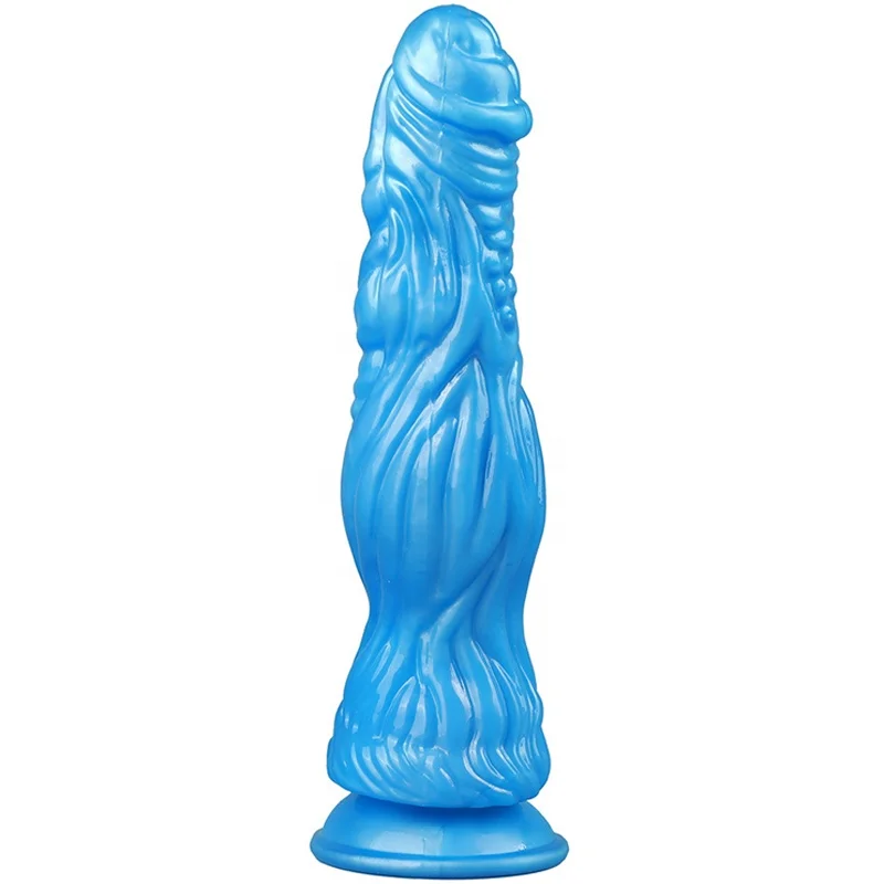 Heteromorphic Silicone Sex Anal Vagina Masturbation Dildo Anal Plug Soft Dildo for Women