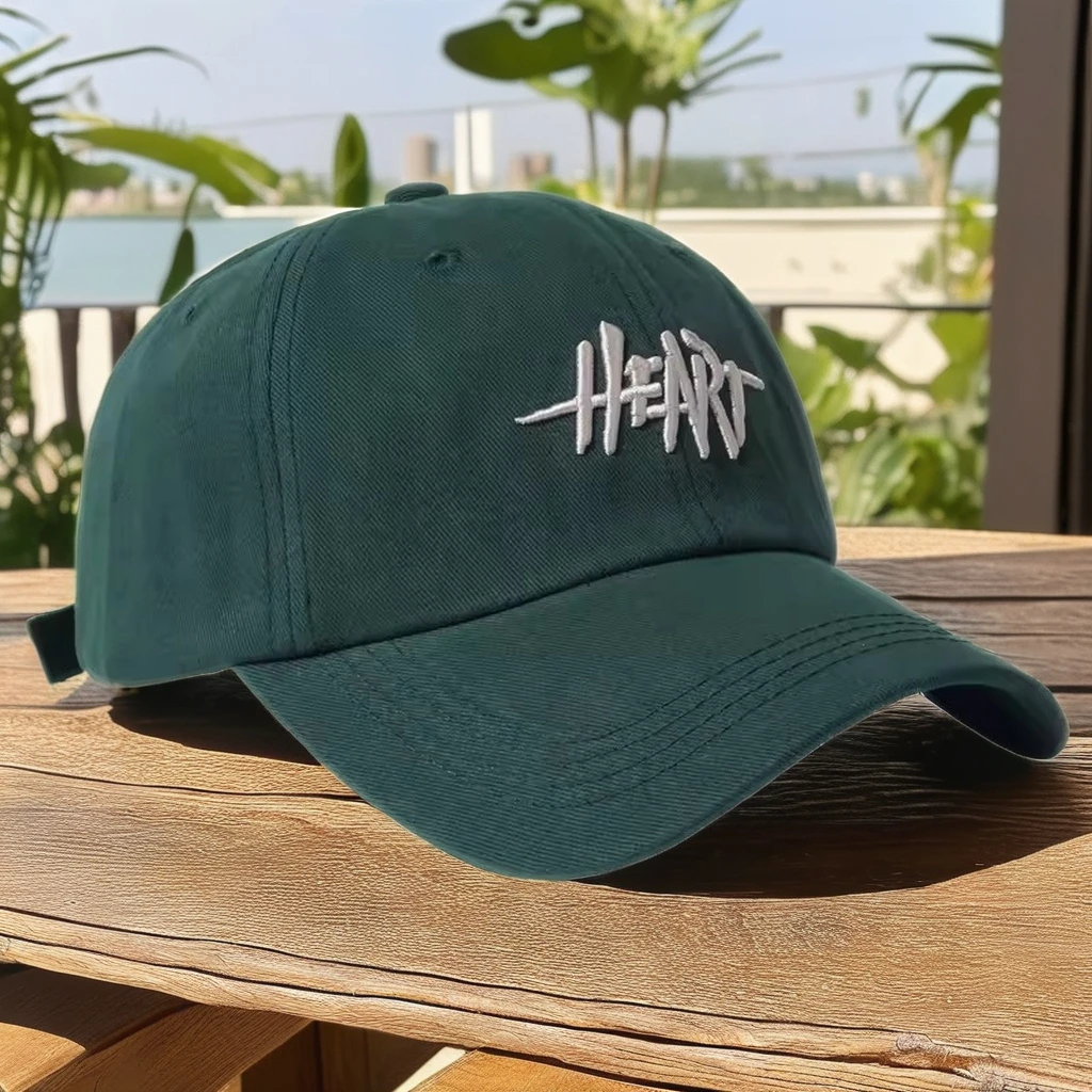 Кепка Gorra с объемными буквами и вышивкой простая винтажная дышащая 100% хлопковая неструктурированная шапка для папы мужчин женщин