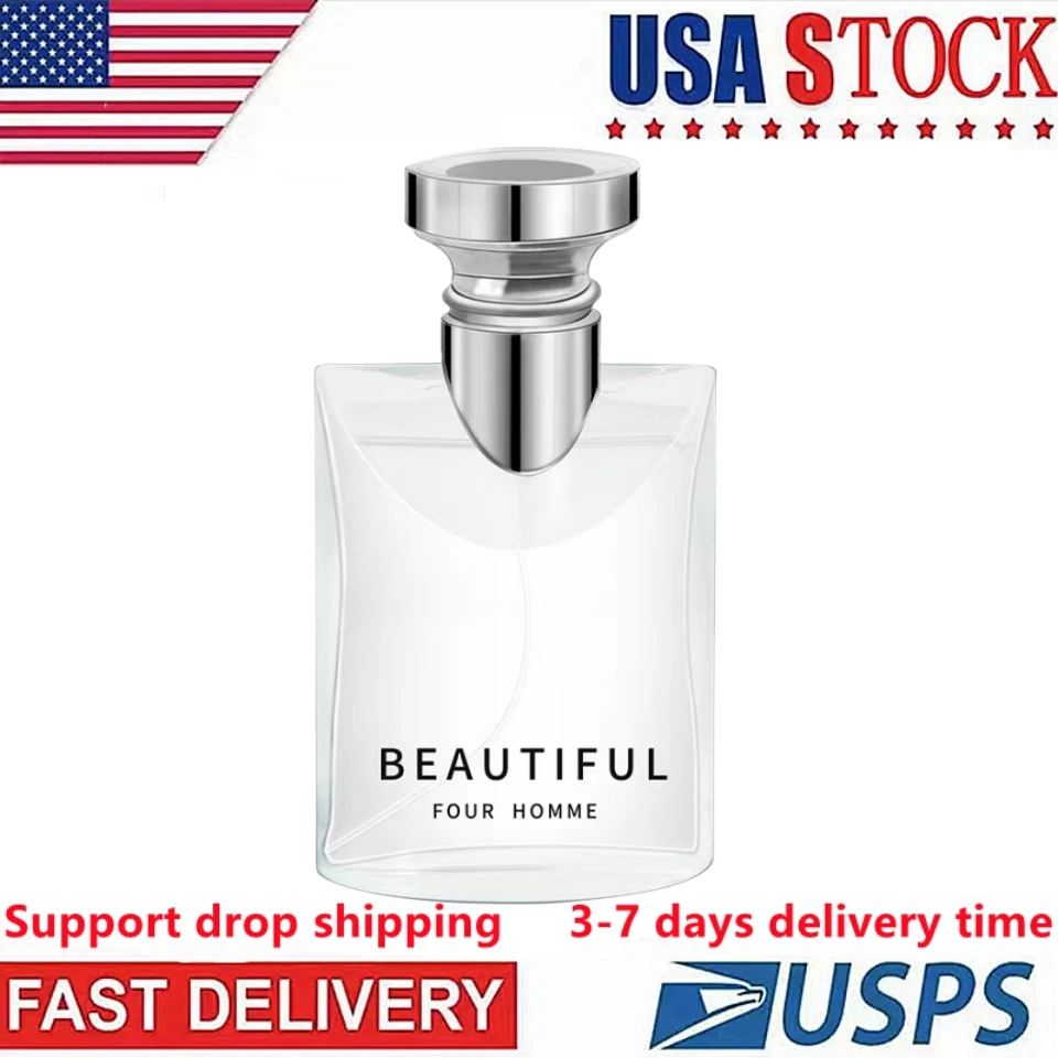 3-6 days delivery time in USA men Cologne 100ml Pour Homme Nice smell body spray gift Floral wood perfume for men
