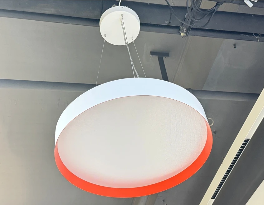 Round Circle led commercial ceiling Different Color Temperature Aluminum Profile led Round light For Indoor Decorative Lighting