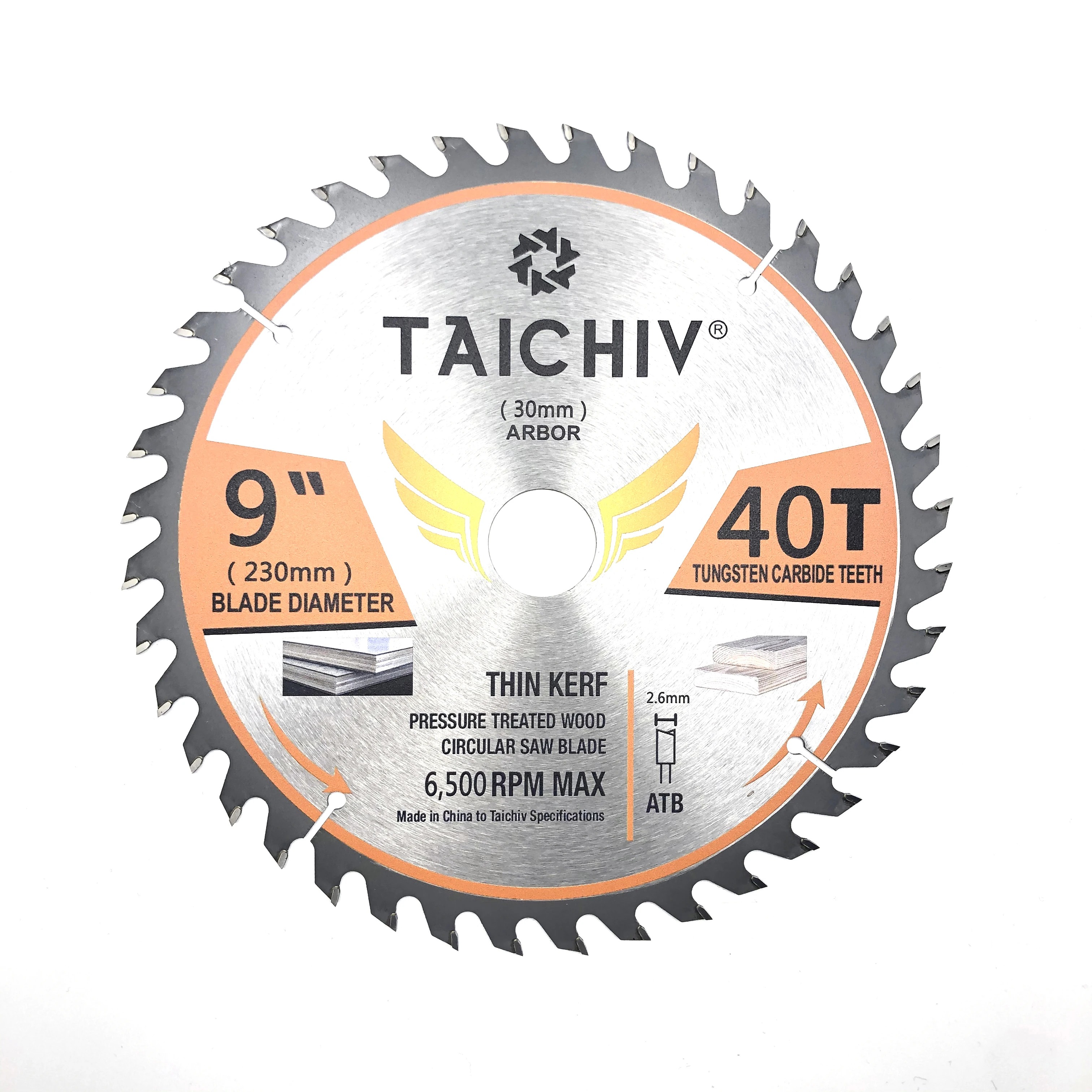 230*24T 36T 40T 48T 60T 72T 80T TCT saw blade Circular Saw Blade for Wood carbide farming saw blade