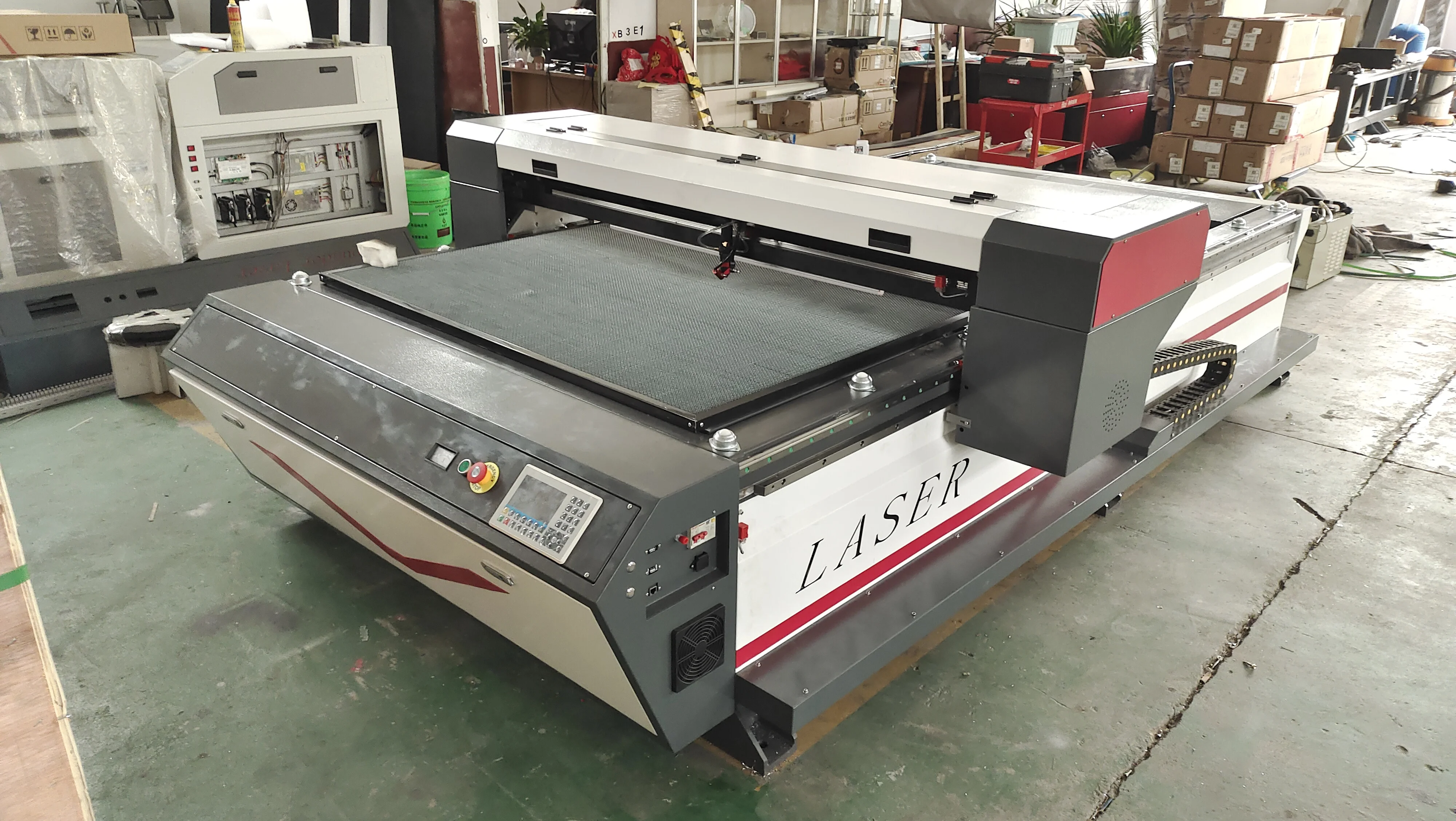 3d crystal laser engraving machine 150W Gear Rack 1325 S&A CW5200 Chiller 550W Fan Leadshine Motor Honeycomb Bed Reci W6 Tube