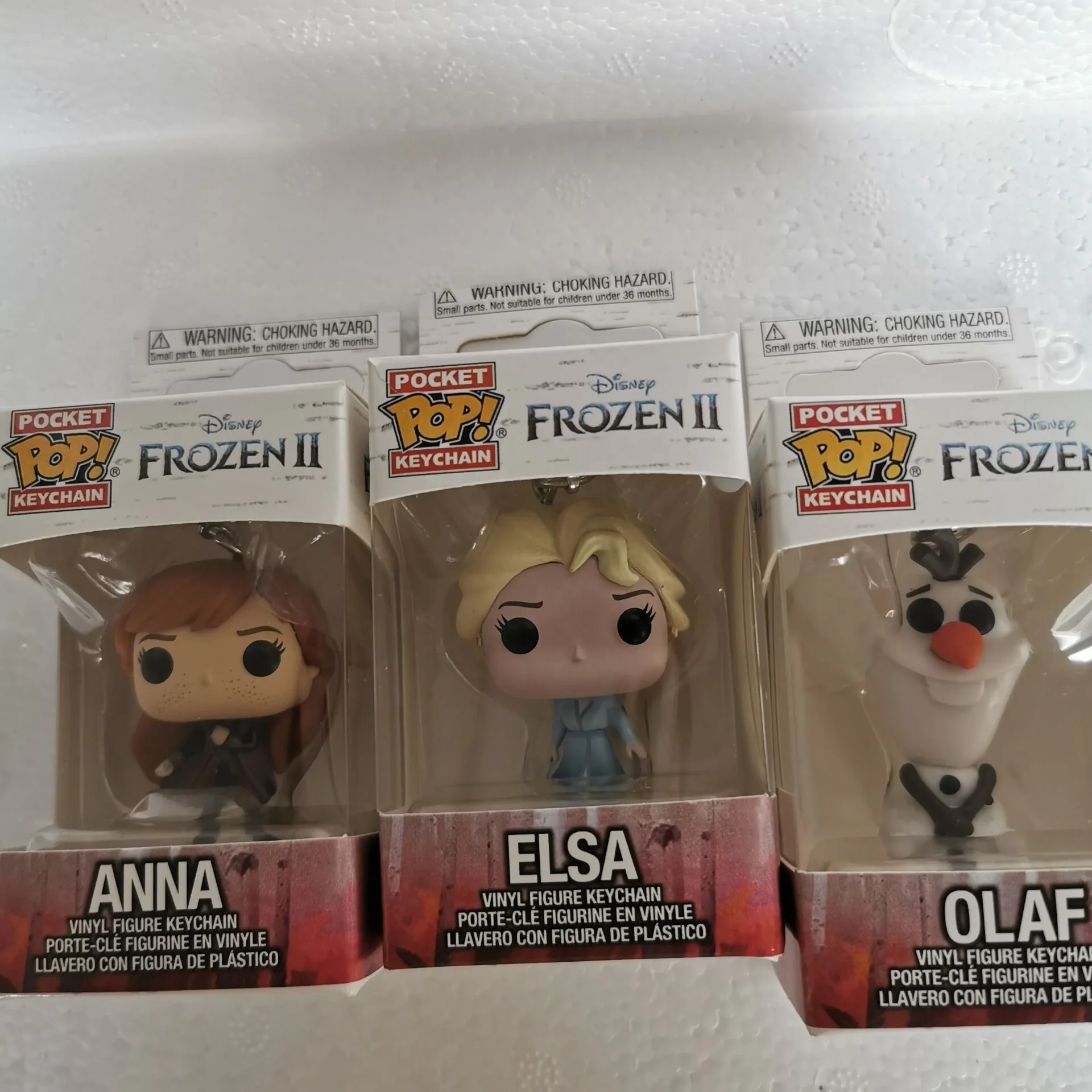  FUNKO POP замороженная Анна Эльза Олаф Брелок фигурка игрушка подарок оптовая продажа брелок