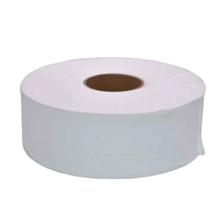 Available Stock Tissue Roll Free Sample 2 PLY Toilet Paper Embossing Jumbo Rolls
