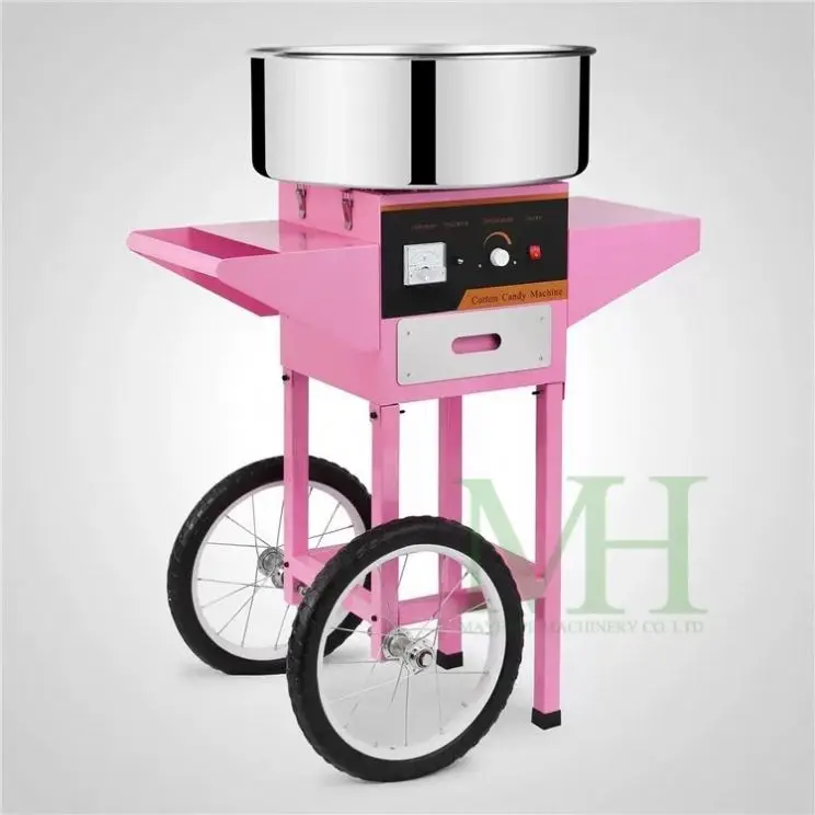 Candy Floss Machine Cotton Candy Maker / commercial Electric cotton Candy Floss vending Machine for sale