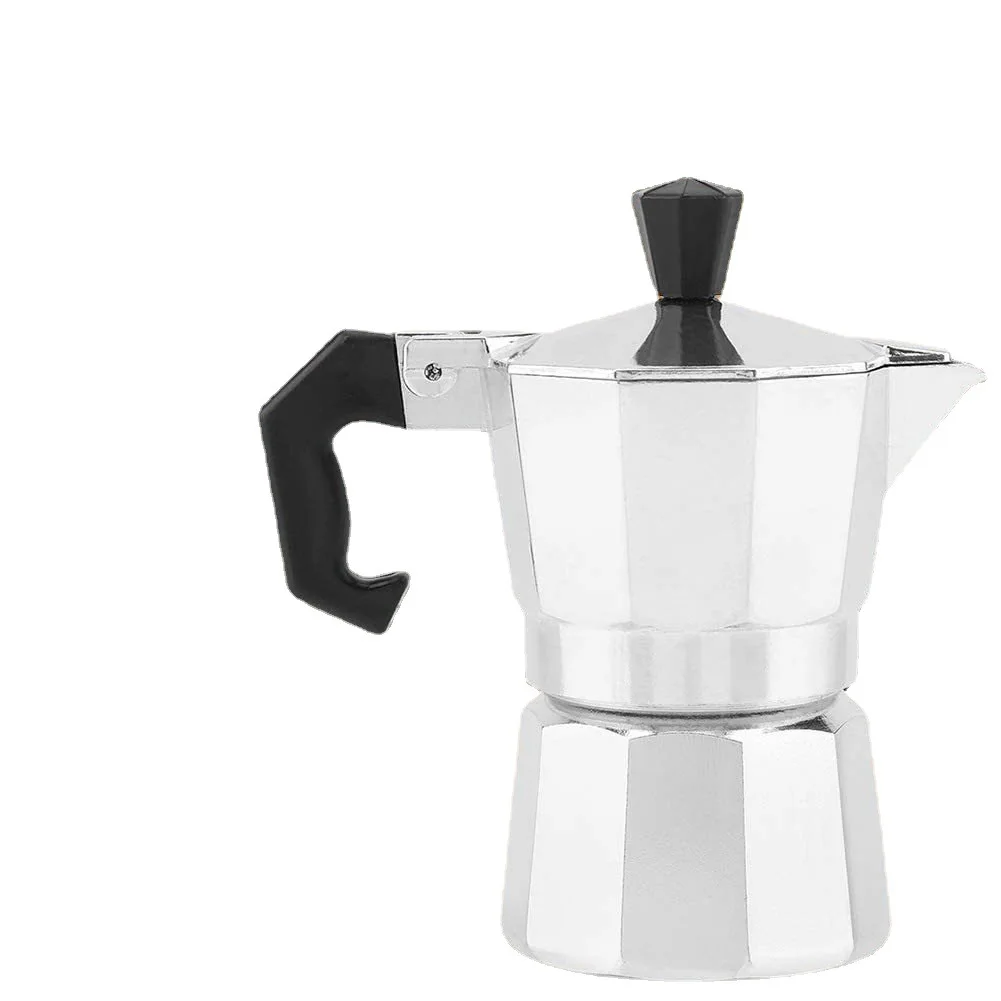 New design Diguo aluminum 50ml 150ml 300ml coffee espresso maker moka pot set for classic italian
