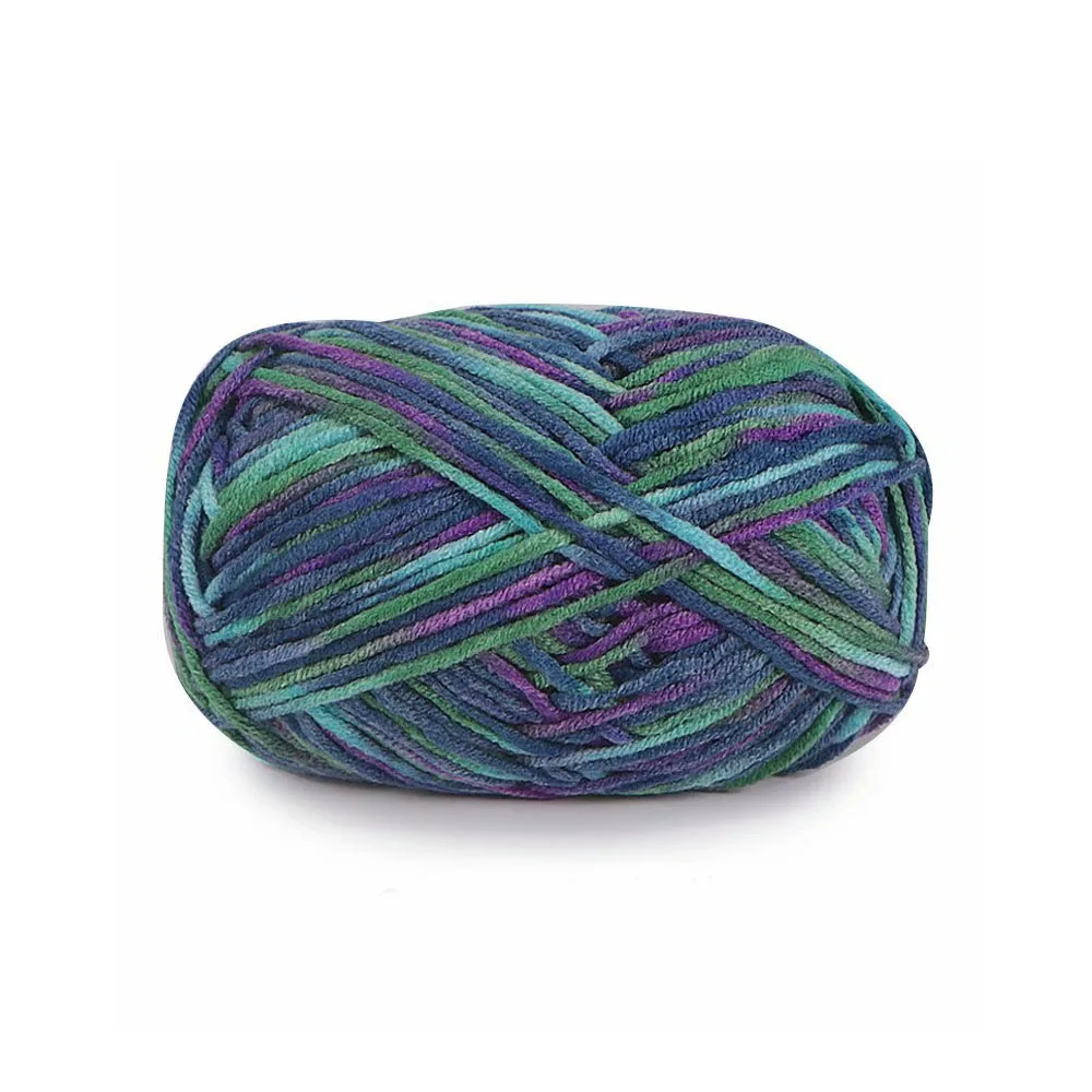 Eco-friendly Smooth Milk Fiber Girlish Pink 5ply cotton Coffee Knitting Wool Yarn Fabric Wool Crochet Knitting Supplies