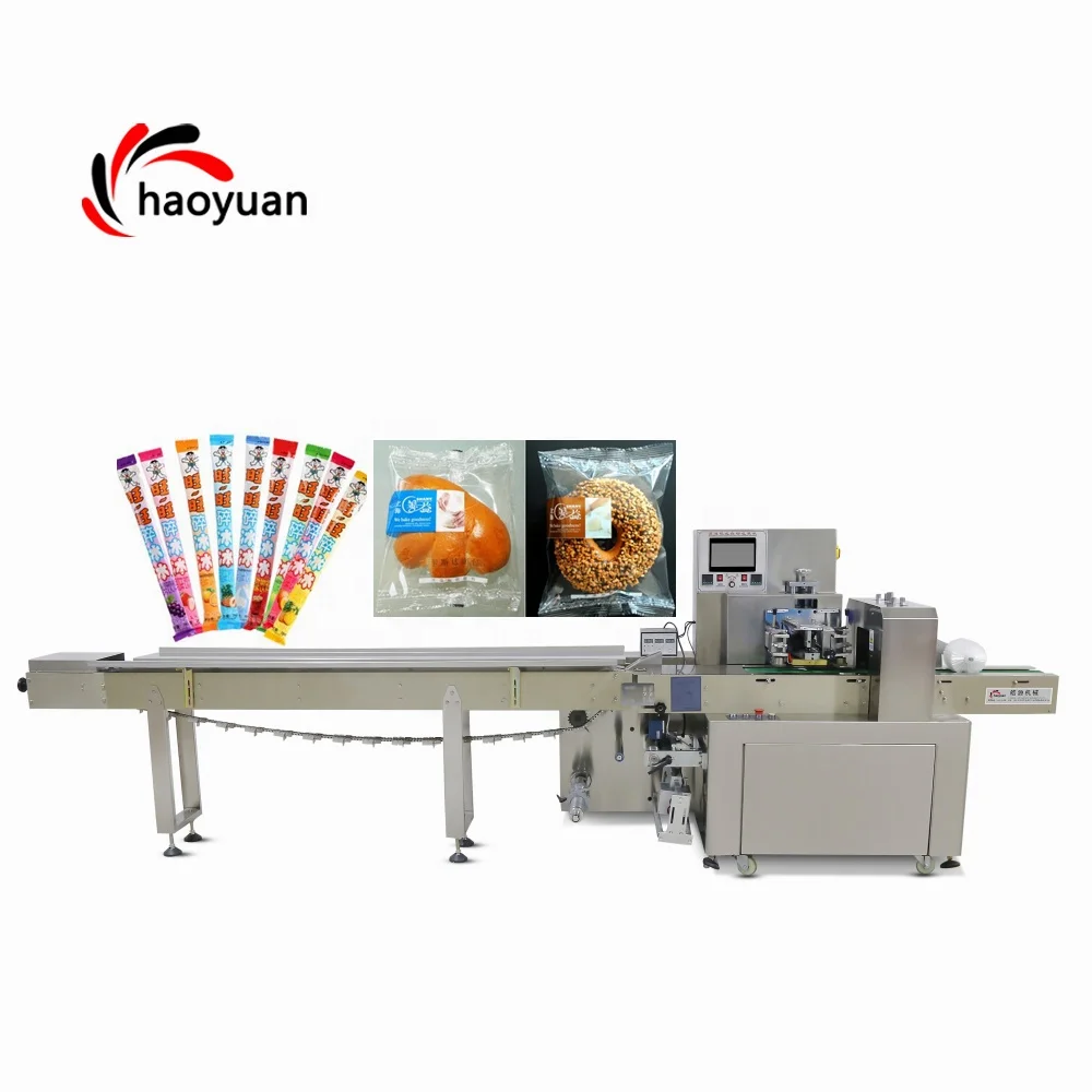 KD-260 HAOYUAN Automatic Pouch Meat Egg Honey Stick Gummy Bear Chocolate Ice Pop Lolly Candy Popsicle Packing Packaging Machine