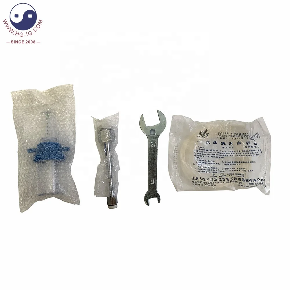 HG-IG 4L small portable medical oxygen cylinders oxygen tanks with gauge