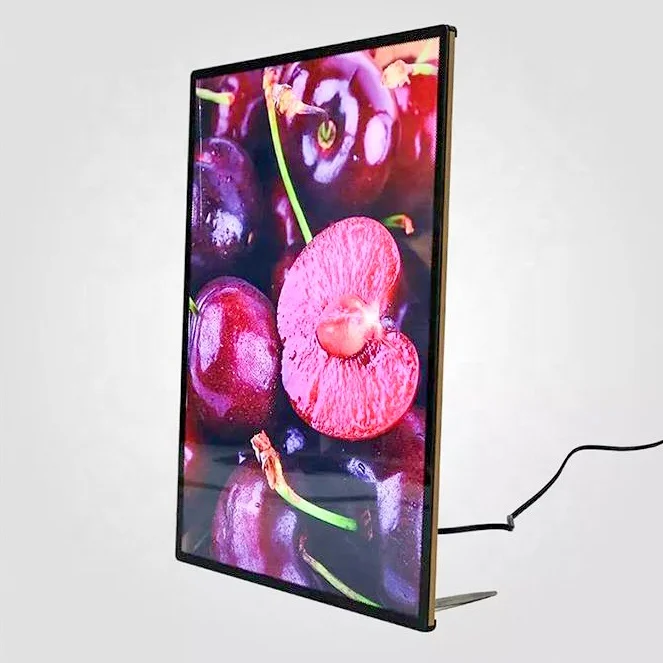 75x120 см тонкий светодиодный световой короб для ресторана и светового плаката рекламный дисплей доски меню рекламные Лайтбоксы
