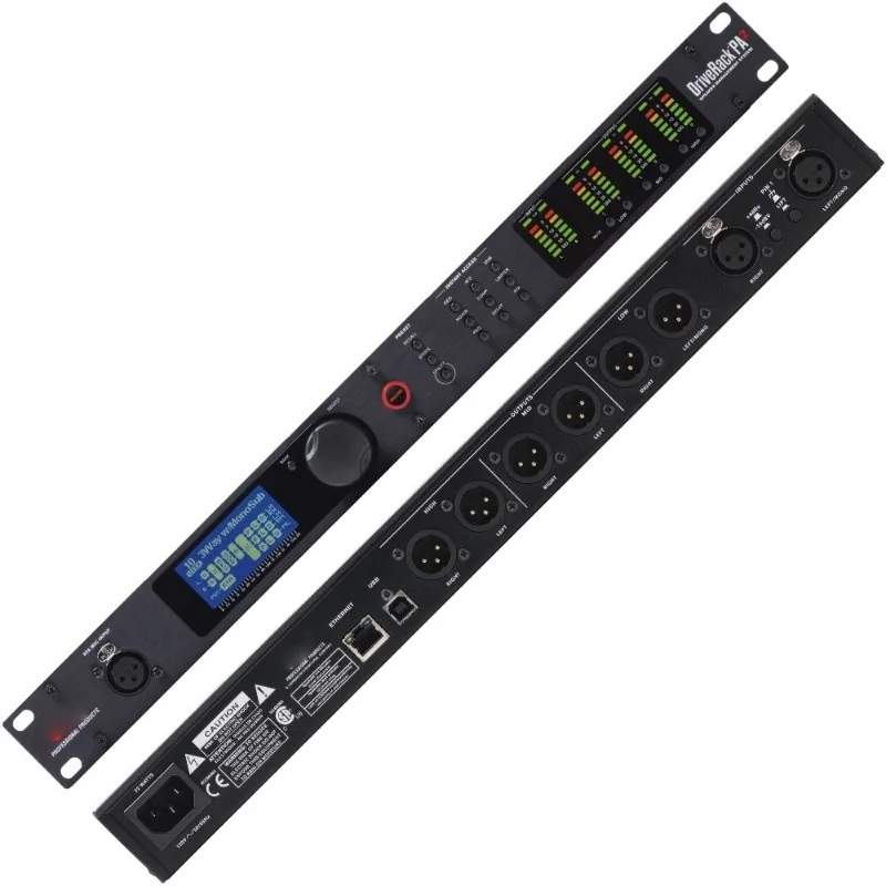 Professional Digital Processor PA2 2 Input 6 Output Audio Processor Dbx DriveRack PA2 for Stage Sound Equipment