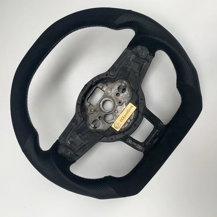 High quality for Volkswagen MK7 golf 7 GTI core steering wheel full leather customization for Alcantara