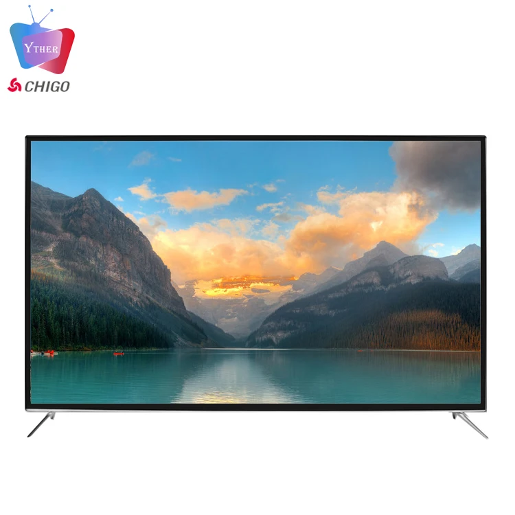 
CHIGO OEM Factory 85 Inches 4K Smart Wifi Android LED SKD Television 