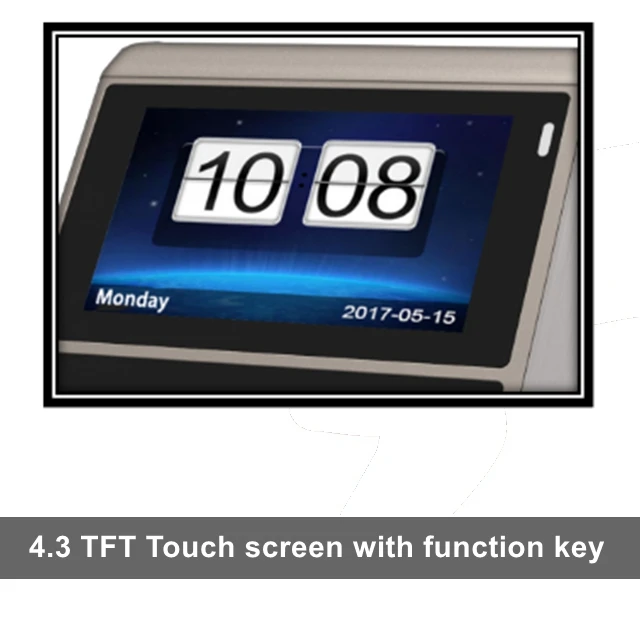 Offline smart wifi time attendance access gps control system device face fingerprint biometric marpho recognition with server