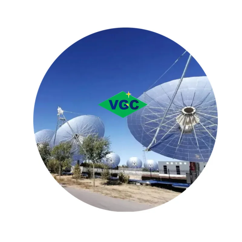 VGC High Performance Molten Salt Concentrated Solar Thermal Mirror  Power Plant Solar Thermal Dish