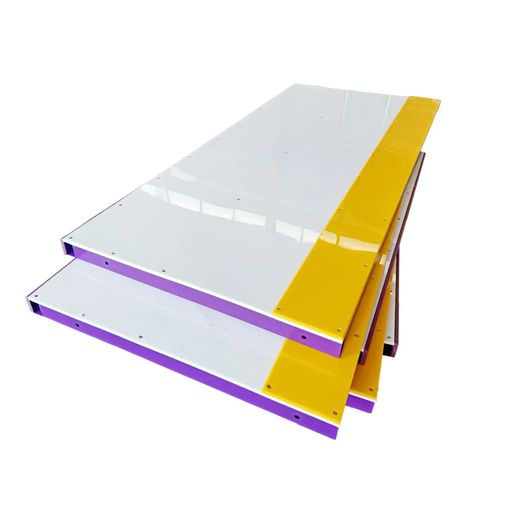 Hockey Rink Wall, Aluminium Frame Dasher Board System Ice Rink Fence SYNTHETIC Ice SKATE arena