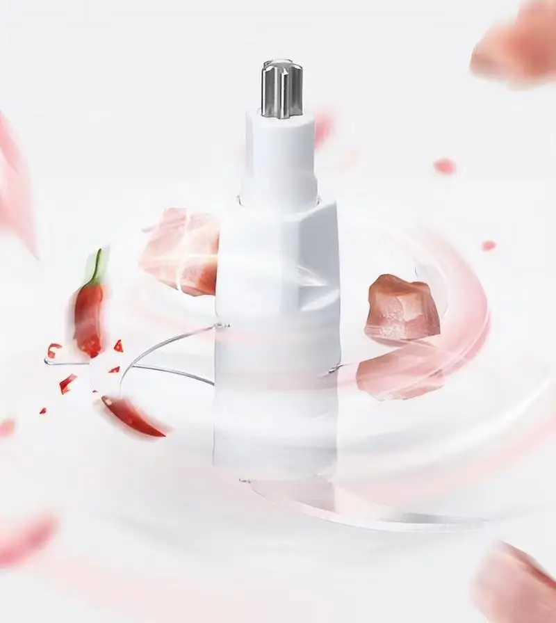 Fufu machine household two speed plastic 2L 300W electric meat grinder food chopper