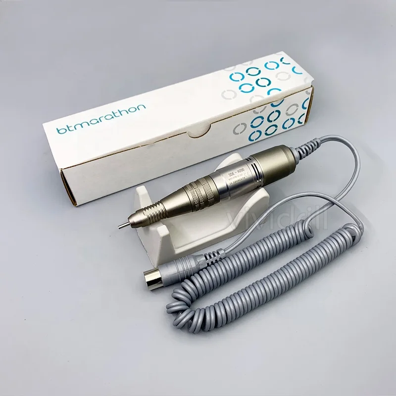 btmarathon M-2 ESCORT II SDE H200 light weight handpiece manicure micromotor 30000 rpm nail master nail drill
