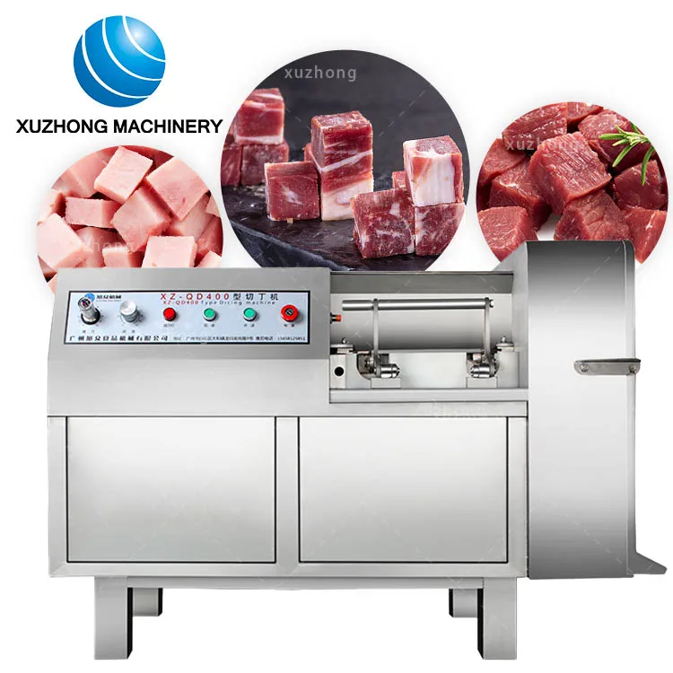 High efficient electric meat cube cutting machine automatic meat dicer cutting machine meat dicer