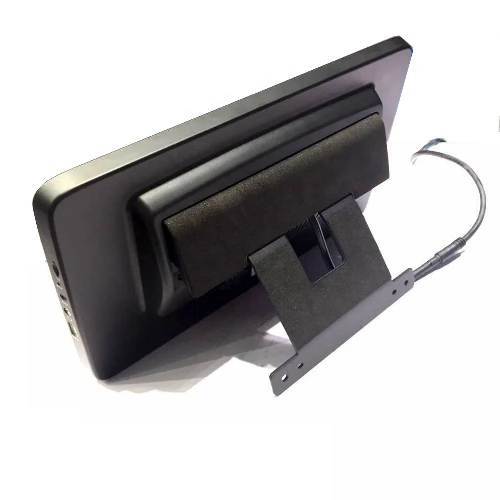 AZTON Car TV Rear Row Headrest Monitor Special For BMW Series 5 7 X5 X6 F15 F16 Android 12 Multimedia Touch Screen