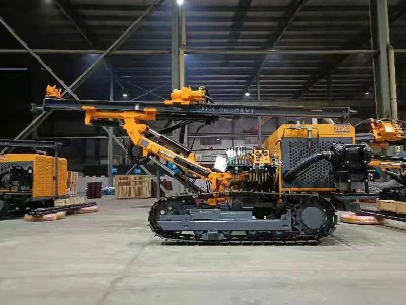 Kaishan KG726 Mining Hydraulic Crawler rock quarry gold mine Blasting Hole drilling Rig
