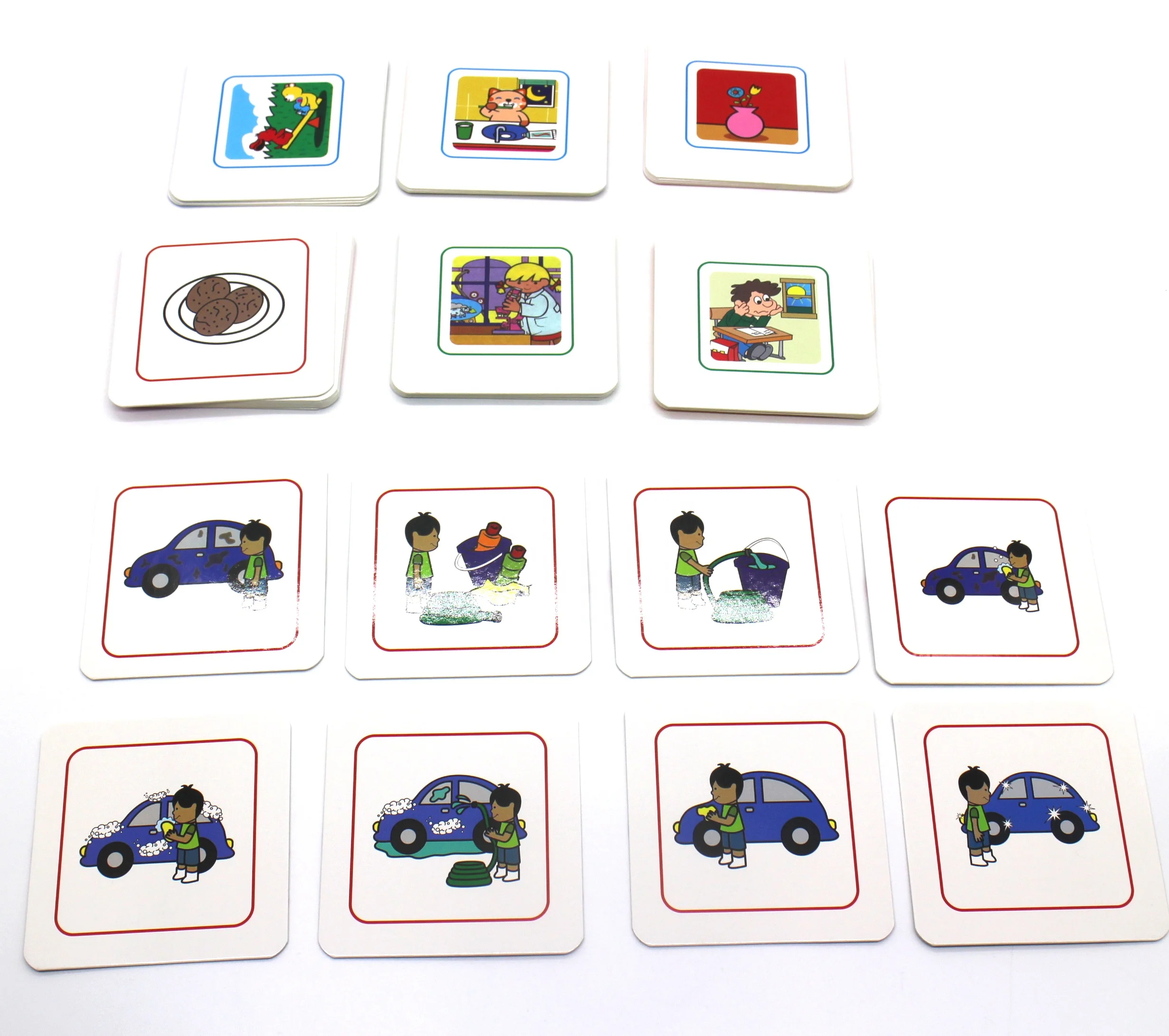 
Kids Sequencing Story Cards for any languages 