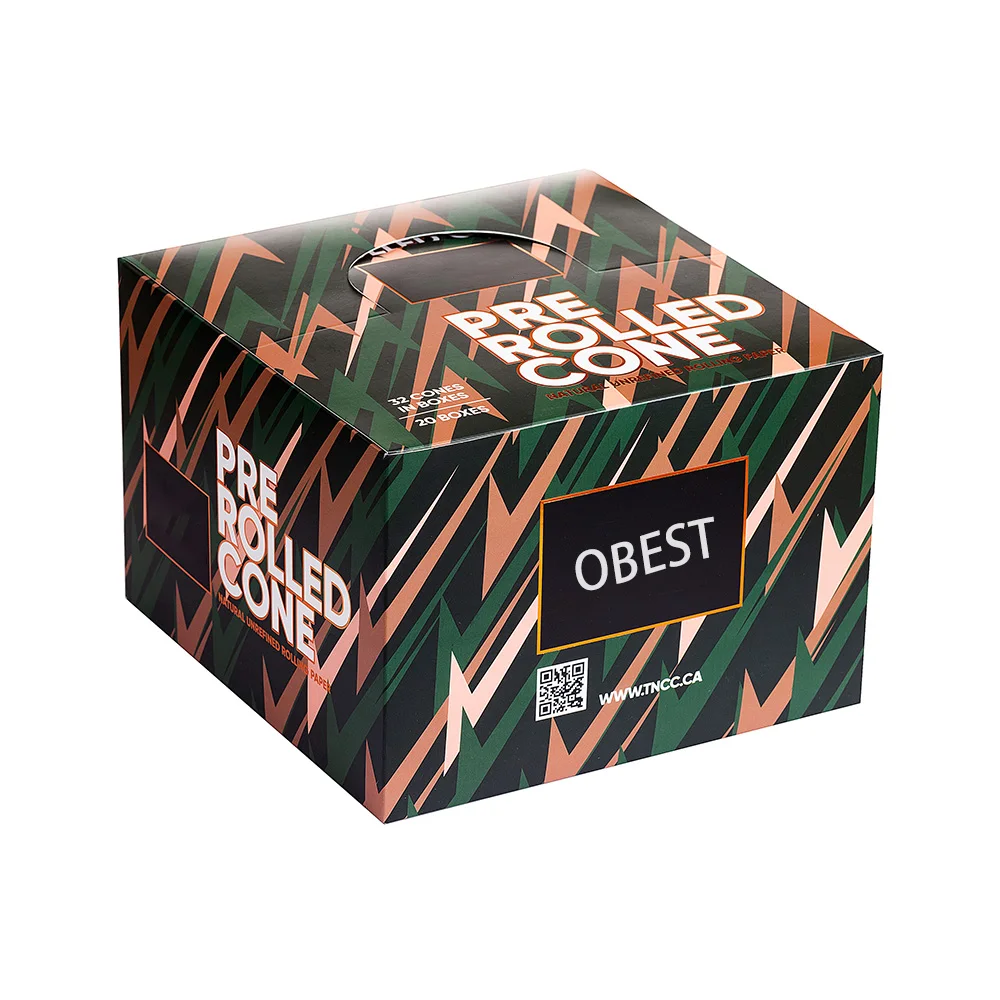 100% GMO free and 100% gluten free Rolling Paper Cones