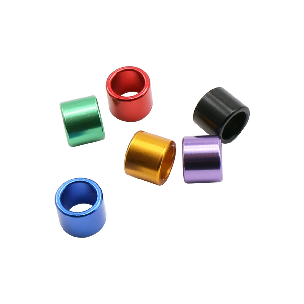 Aluminum Multicolor Bird Leg Band  Straight Leg Ring for Bird 9mm Parrot Pigeon Leg Rings Custom Parrot Foot Rings