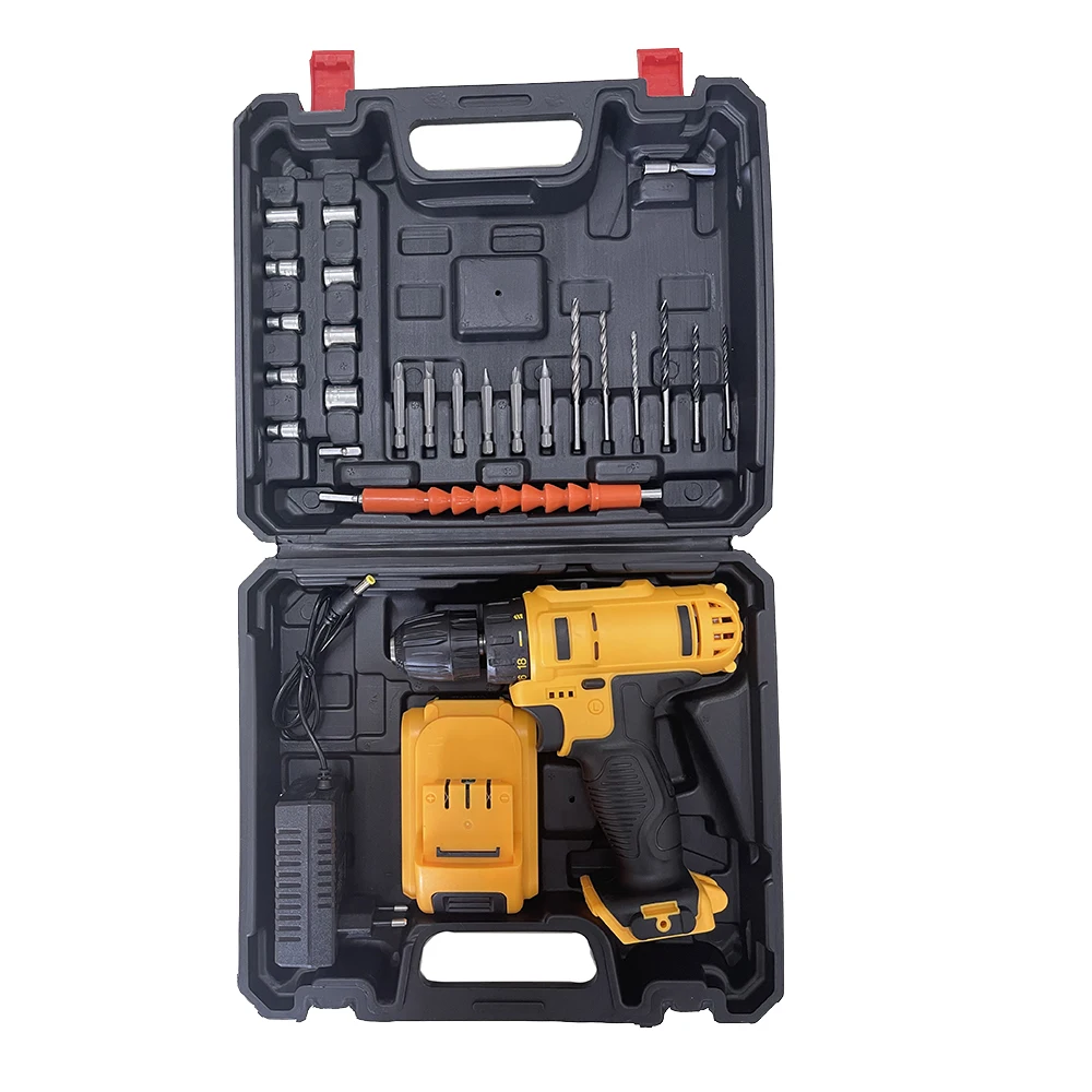 Good Quality Li-ion rechargeable battery power tools hand drill machine electric cordless drill power drills