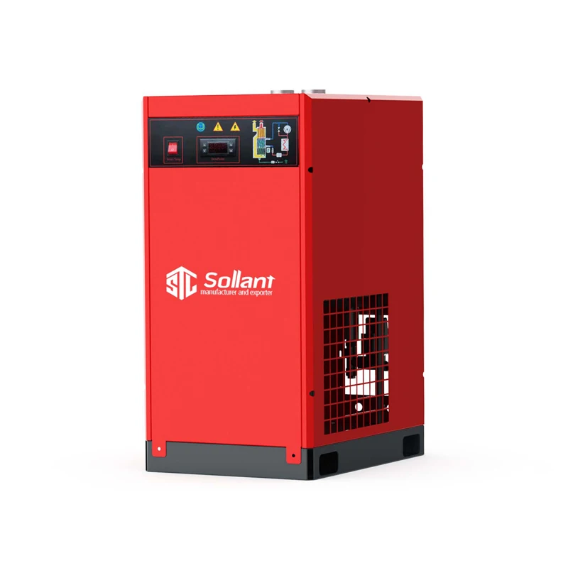 Sollant 7.5HP-100HP industrial screw compressor accessories refrigerated air dryer