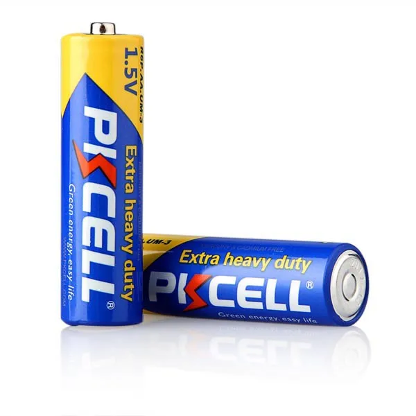 Аккумуляторы PKCELL um3 aa r6p сверхмощный аккумулятор для небольших светодиодных фонарей электрический фонарик