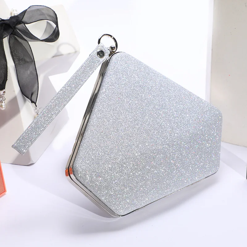 Bling Liqueur Chocolate Shape Luxury Clutch Bag Ladies Party Handbags Wedding Purse Messenger Bag NE545