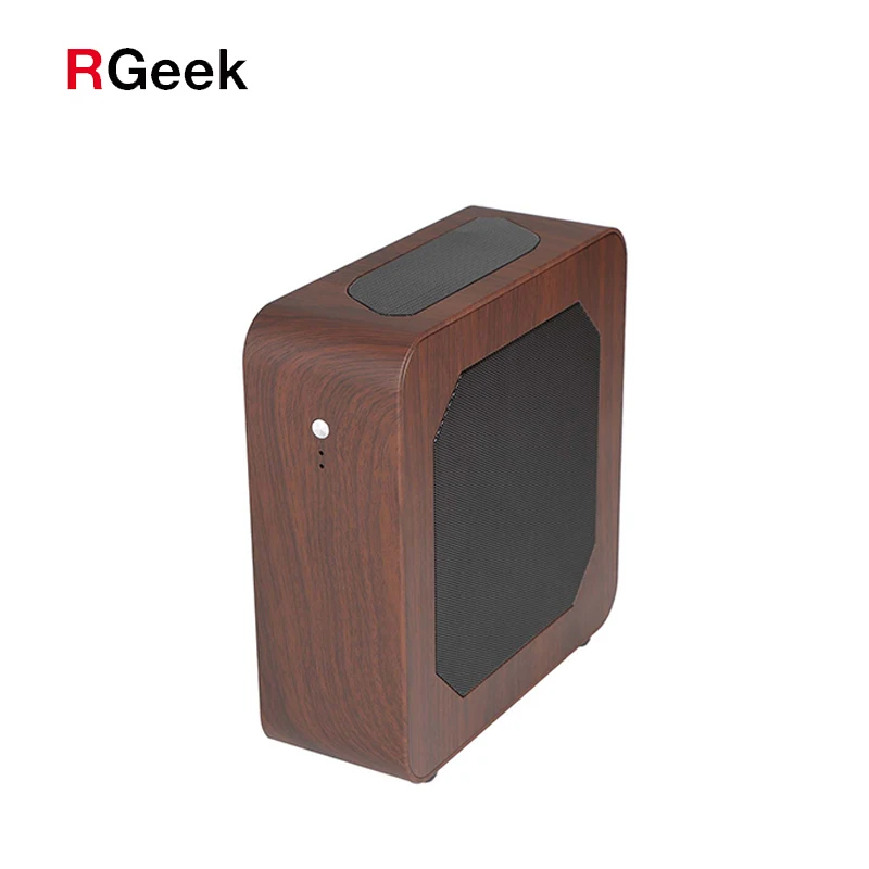 RGeek OEM L70 Aluminum Fanless Computer Chassis PC Case HTPC Mini ITX Case
