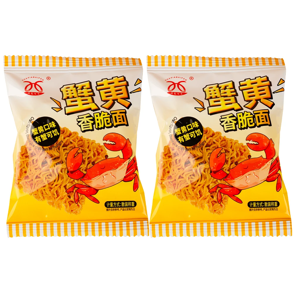 Delicious and Crispy Chinese Style Bread Instant Noodles Handmade Fried with Wheat Flour Bulk/Bag Packaging Fragrant Spicy