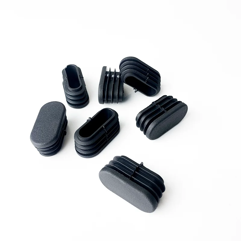 Oval Tube Plug Denier Shaped Plastic Tube Plug Furniture Table and Chair Anti-slip Wear-resistant Inner Plug