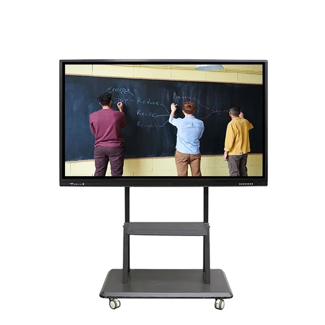 
LYNDIAN 55-100 inch interactive digital whiteboard touch screen panel smartboards for school 