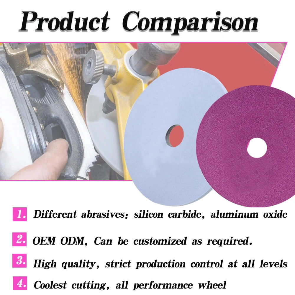 silicone carbide aluminium oxide grinding wheel abrasive wheel stone wheel ceram grind  for ice skate sharpener ice speed skates