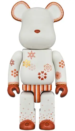 Изготовленные на заказ «сделай сам» чистые медведи Bearbrick 1000 1000% из кирпича 400 400%
