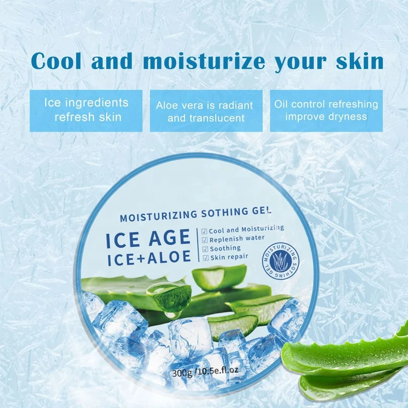 Wholesale Organic Soothing Lightening Moisturizing Aloe Vera Gel For Face