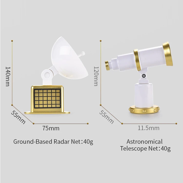 
Teaching kids knowledge space toys plastic 5 in 1 spacewalk science kits toy 