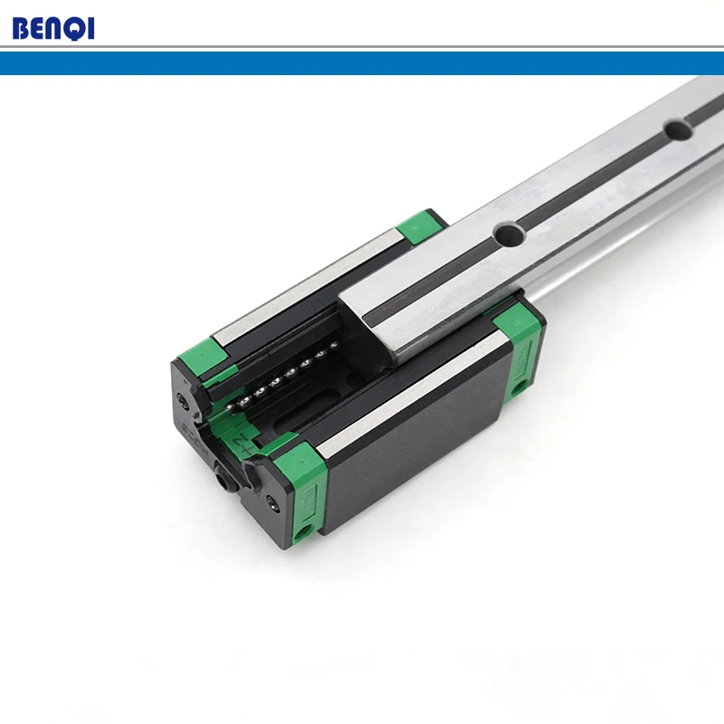 China 20mm Diameter Linear Guide Rail Hgh20ca Linear Sliding Block Bearing For Cnc Machine