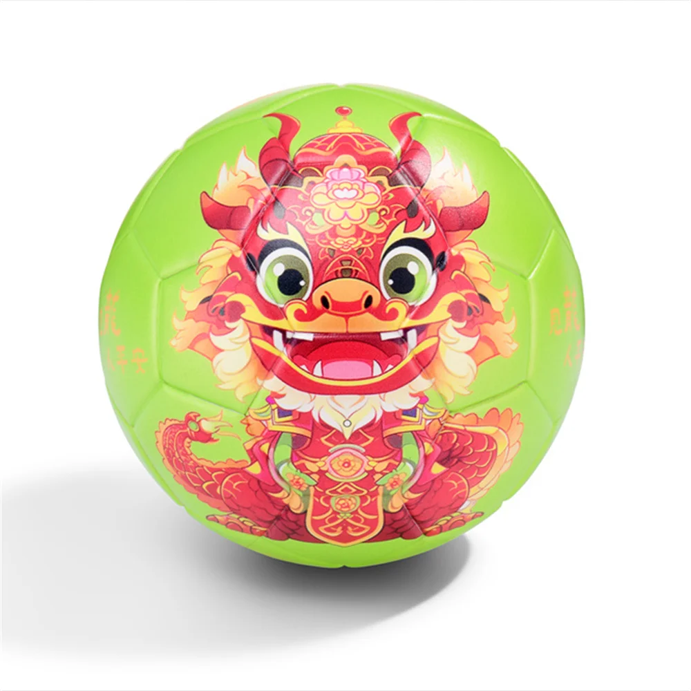 HOT Chinese culture Series Year Dragon Limited Inflatable Football Gift Box Auspicious Ball Dragon hand Ball